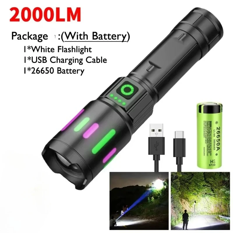 

Белый Лазерный Фонарик Zoom