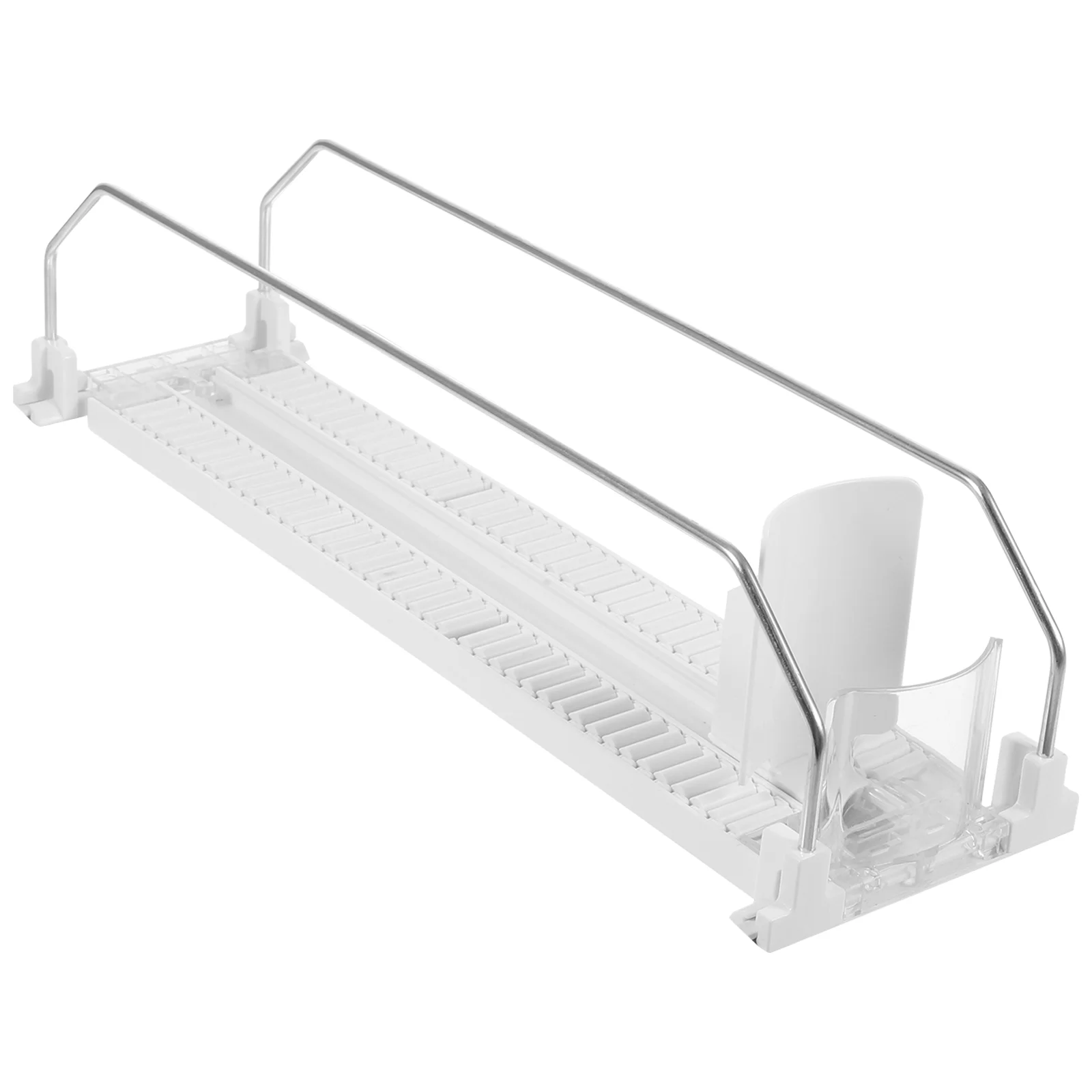 

Drink Pusher Handy Outlets Plastic Display Rack Shop Vending Machine Glide Abs Shelf Beverage organizer