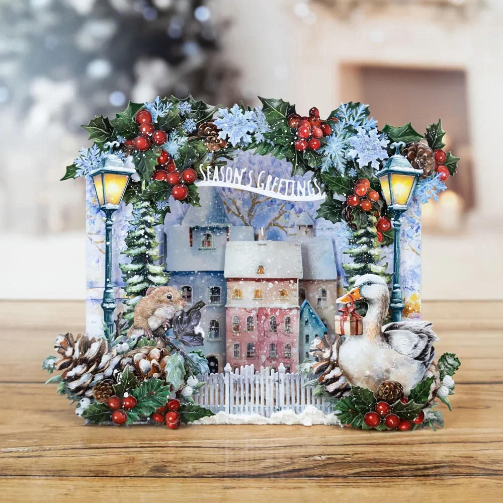 Новинка 2024 Рождественский спрей для сбора полумесяца набор высечки сделай сам