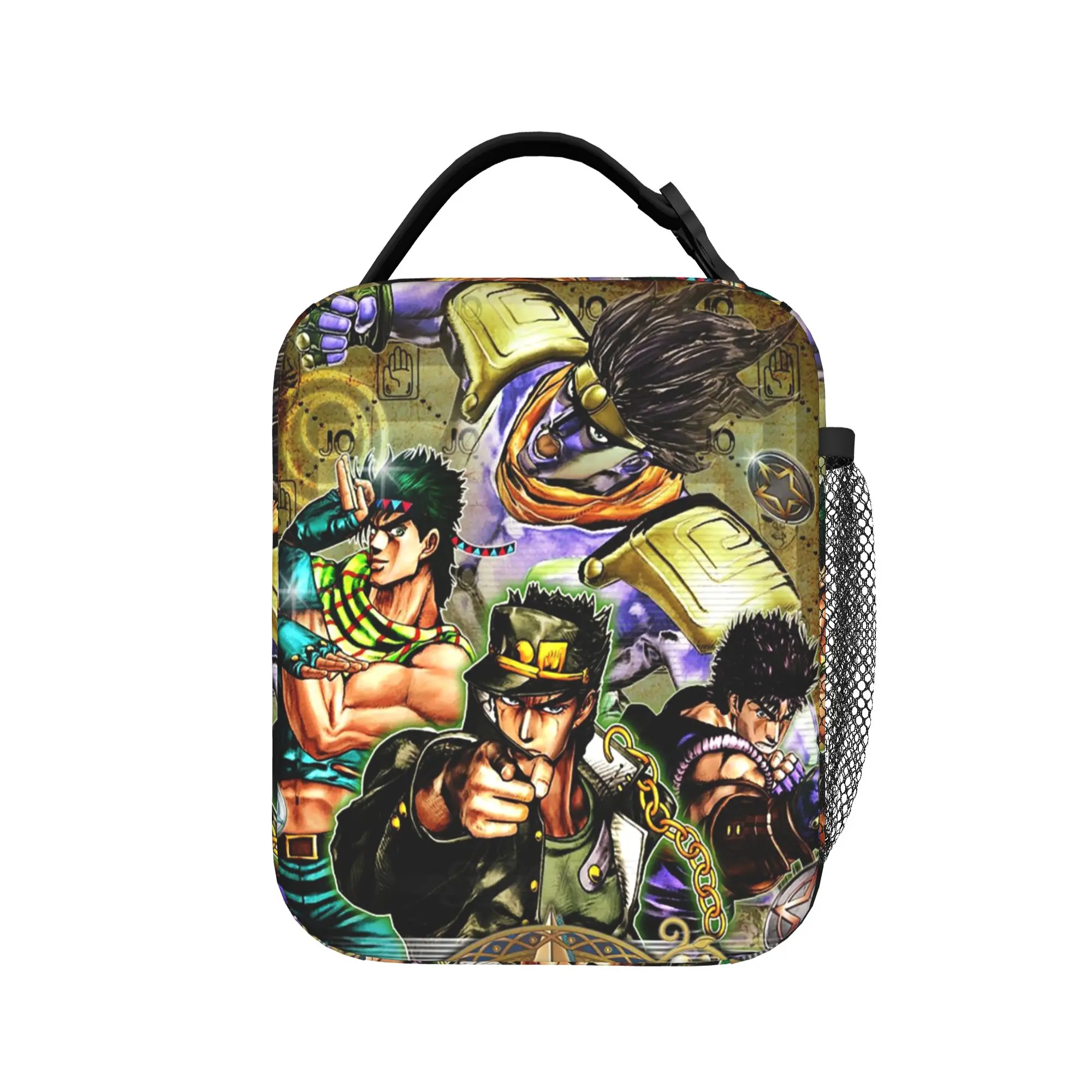 Фото Термосумки для обедов Joestar Family Bizarre Adventure Dio, аниме-сумки для еды Jojo's, контейнеры для обедов, сумки-тоуты для школы, сумки для еды №1