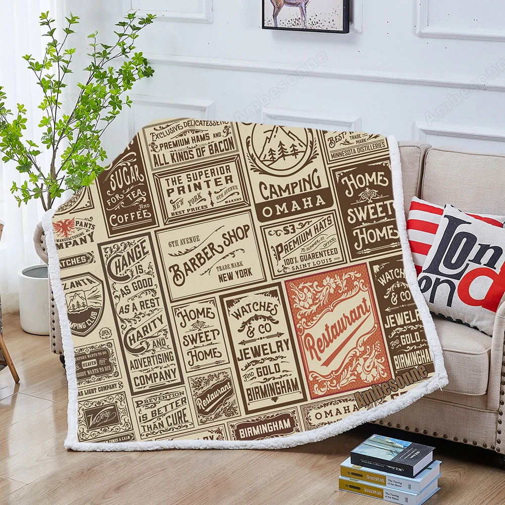 

Мега пакет старые рекламные дизайны и этикетки шерпа одеяло постельное одеяло Классическое Одеяло шерпа индивидуальное одеяло Прямая поставка