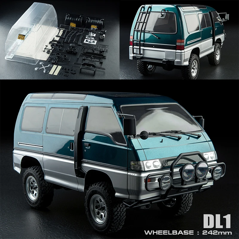 MST CFX CMX 1/10 DL1 Delica Радиоуправляемый автомобиль