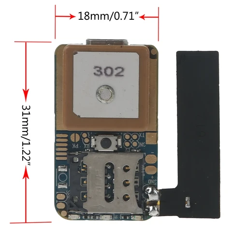 Мини-трекер GPS в режиме реального времени, локатор для отслеживания в машине, для детей, пожилых людей, трекер записи с защитой от потери