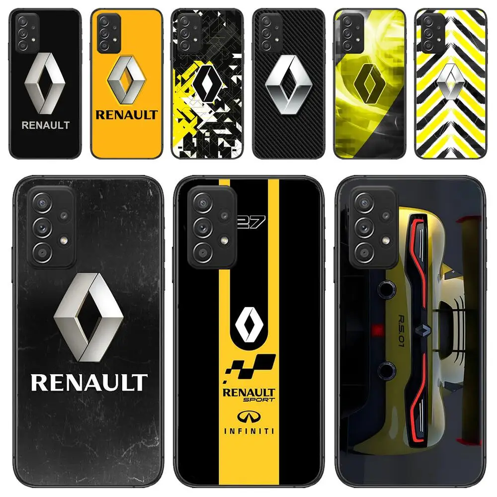 

Renault Logo New Fashion Phone Case For Samsung Galaxy A13 A52 A53 A73 A32 A51 A22 A12 A20e A50 A21 A72 A70 S 4G 5G Luxury Cover