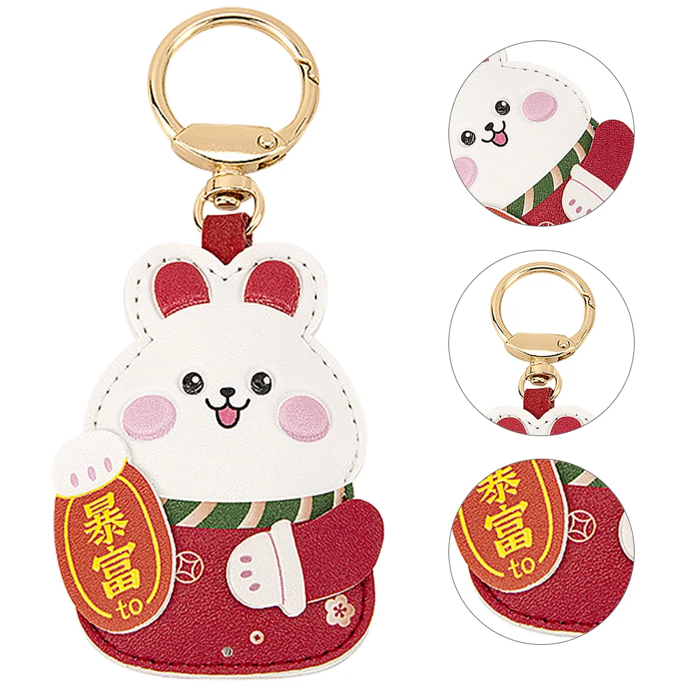 

Keychain Rabbit Adorable Bunnyyear Portable Pendant New Supplies Cartoonthe Decor Delicate