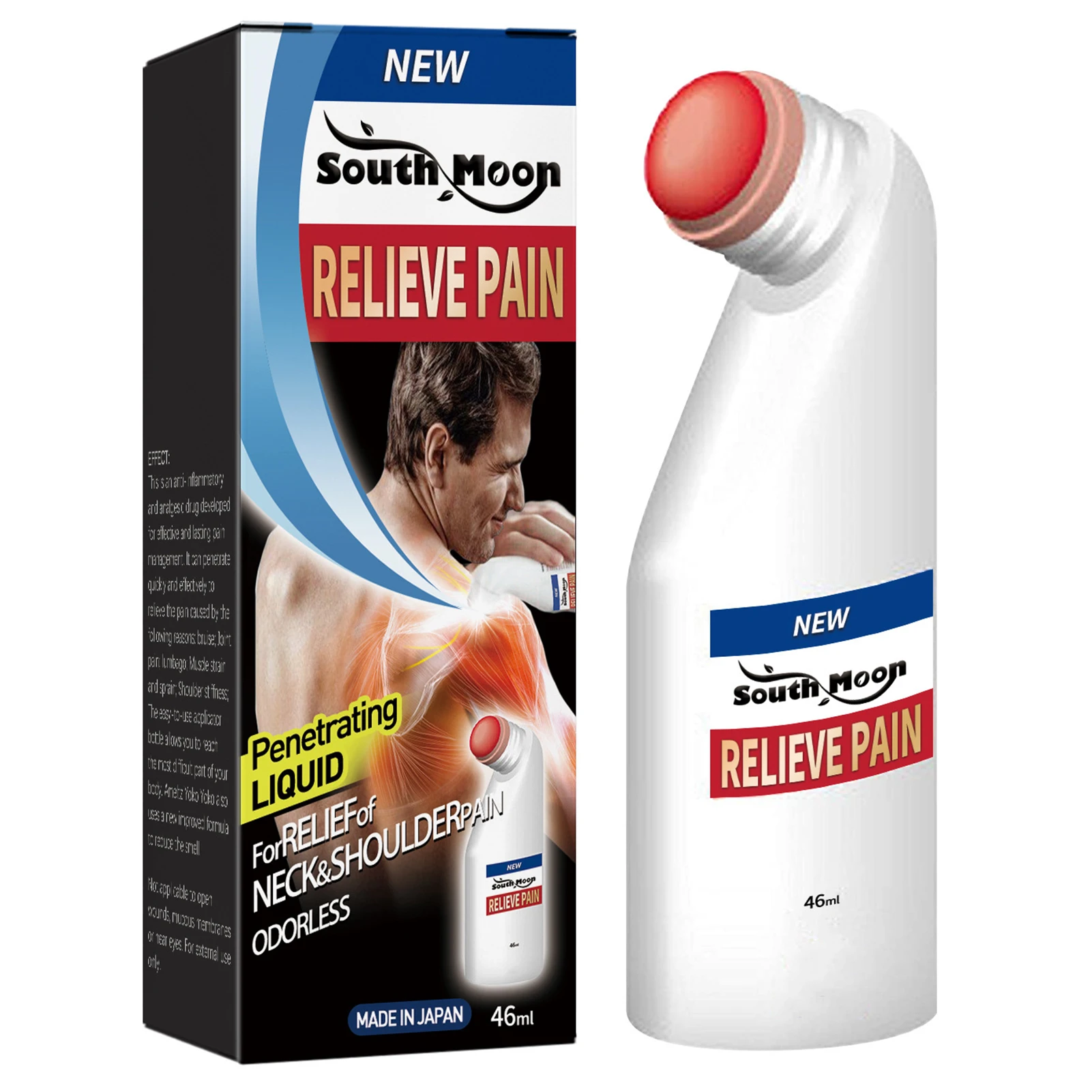 

Лосьон для ухода за суставами, 46 мл, очищает меридианы и активирует жидкость для заботы о здоровье тела пожилых людей