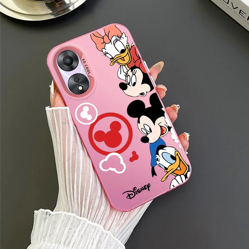 Микки Маус диснеевские Симпатичные для OPPO A 31 37 38 55 57 58 74 76 78 94 98 Reno 6 7 8 Z T Pro