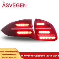 led tail lights for porsche cayenne taillight 2011 2014 car accessories drl dynamic turn signal lamps fog brake reversing