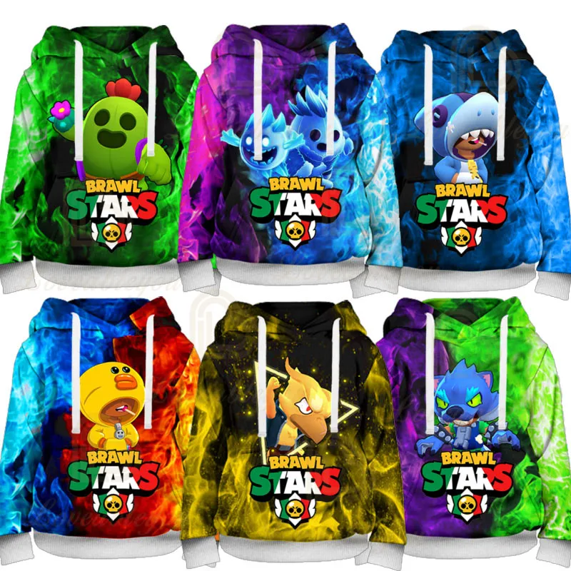 

Children's Wear JANET BONNIE Darrly Bravo Game Swearshirt Boys Girls ClothesTops Kids Sweatshirt Crow Raven Hoodie Teen Tops