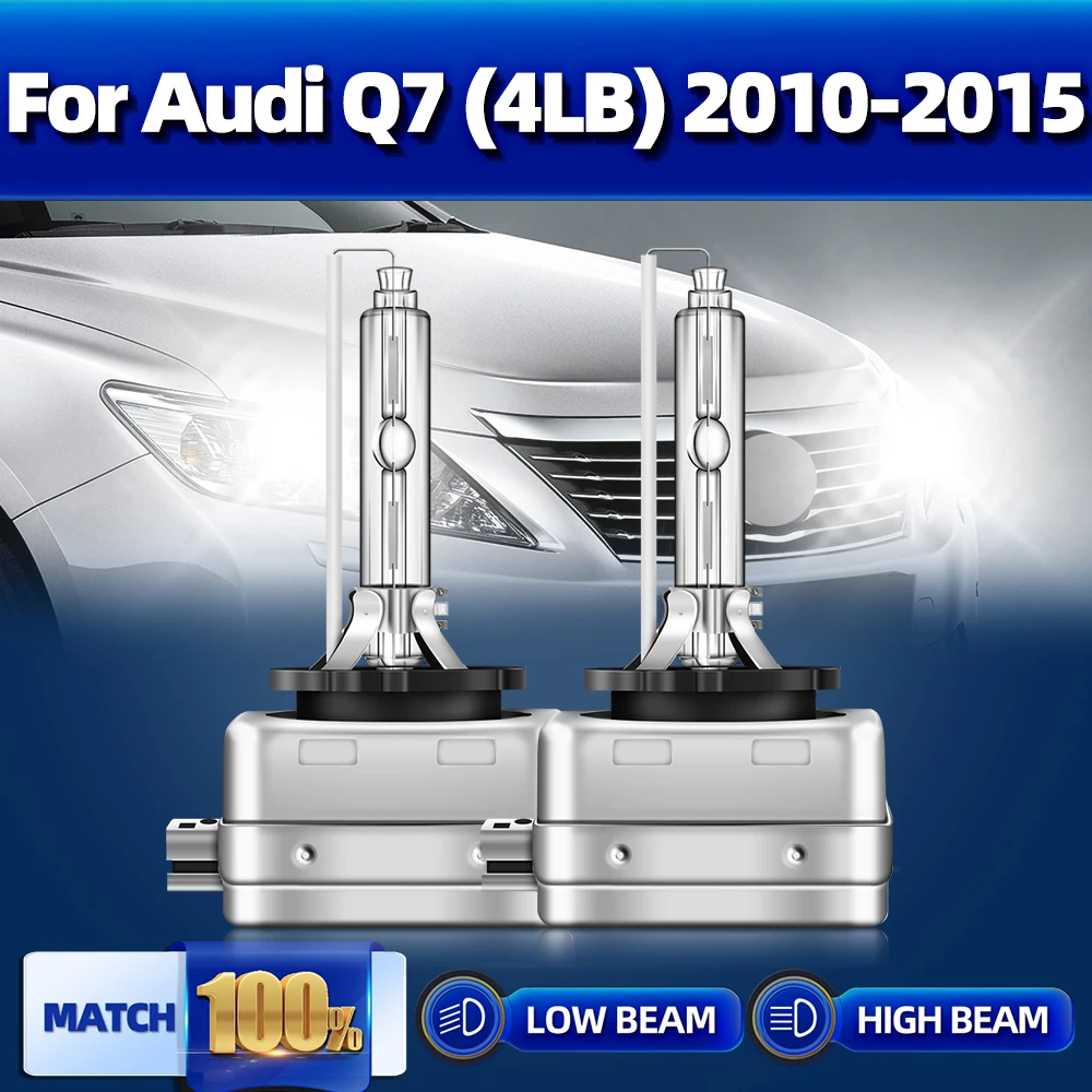 

2 шт. 35 Вт D3S HID ксеноновая лампа 12В 6000 К белая Автомобильная фара 20000LM авто светильник для Audi Q7 (4LB) 2010 2011 2012 2013 2014 2015