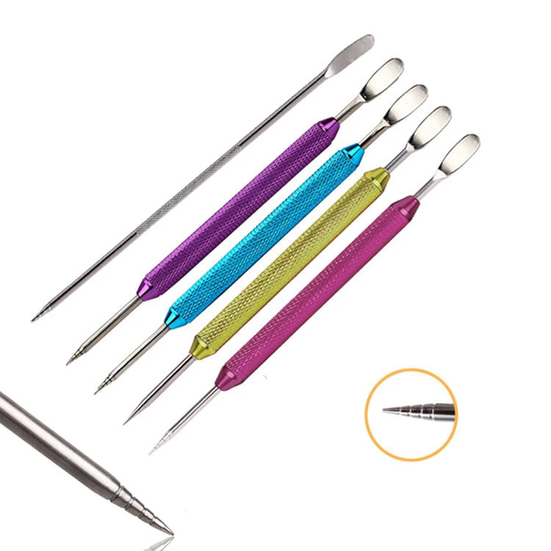 

Barista Tool Stainless Steel Coffee Stencils Latte Foam Spatula 1PC Coffeeware DIY Coffee Art Needle