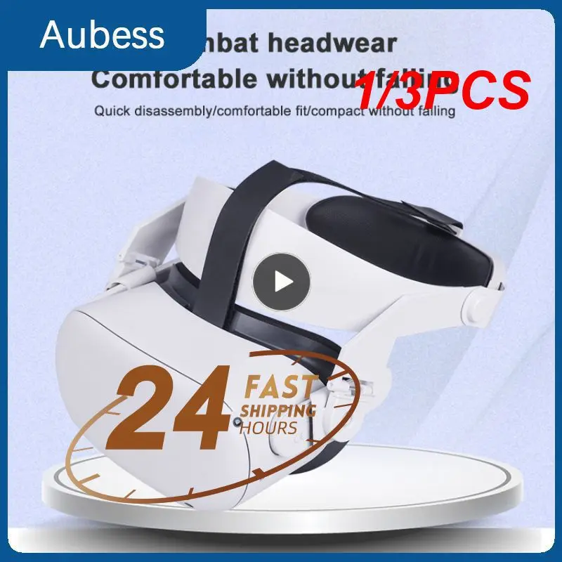 

1/3PCS djustable Head Strap for Oculus Quest 2 VR,Increase Supporting forcesupport ,improve comfort-Virtual Reality Accessorie