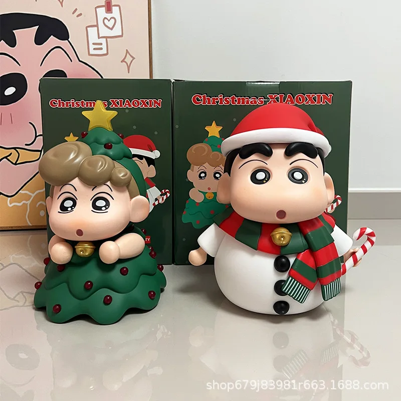 22cm Crayon Little New Around Hand Christmas Tree Small Sunflower Snowman Careful Patting Light Doll Table Decoration Boy Gift