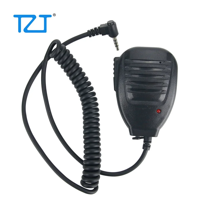 

TZT Shoulder Mic Radio Microphone Handheld Mic Microphone Designed For USDX Walkie Talkie Ham Radio