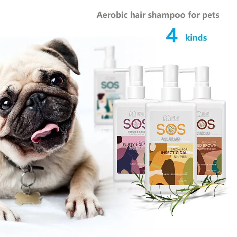 

280ml Pet Shampoo and Conditioner 2 in 1 Pet Shower Gel for Puppy Dog Cat Shower Soap Soft Dog Shampoo Body Wash