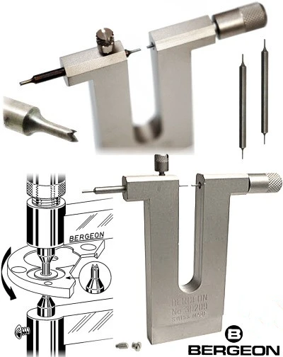 

Swiss Bergeon watch tool 30209 for removing broken screws for watchmaker