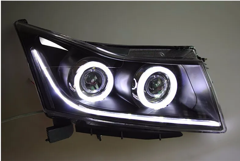 

Head Lamp for Chevrolet Cruze LED Headlight 2009-2016 Headlights Cruze DRL Turn Signal High Beam Angel Eye Projector Lens
