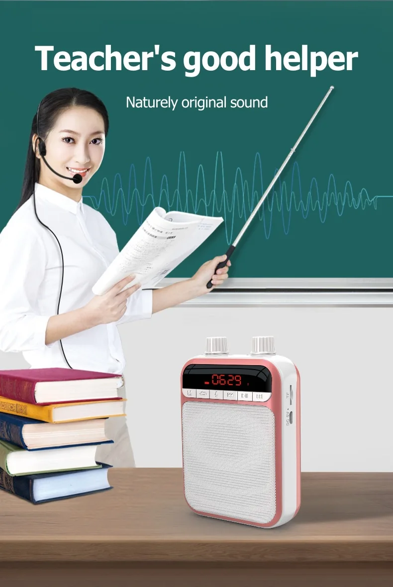 Динамик K5 беспроводная гарнитура для обучения учителю уличный гид мини-микрофон