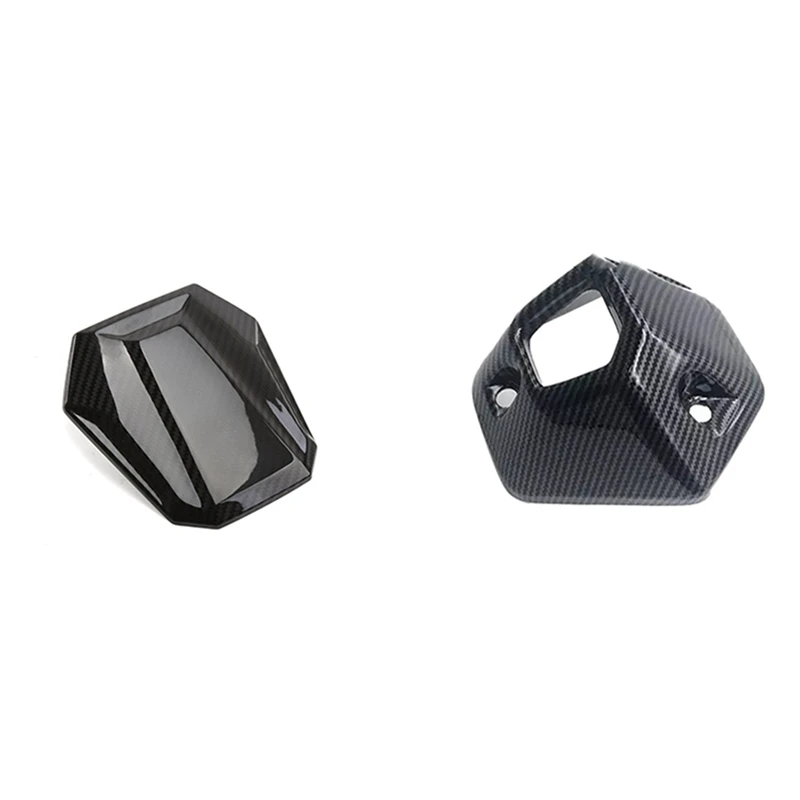 

2 Pcs Motorcycle Accessories: 1 Pcs Fuel Tank Cover & 1 Pcs Exhaust Pipe Decorative Cover