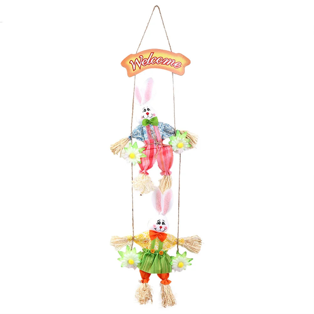 

1pc Hanging Ornament Adorable Small Harvest Scarecrow for Home