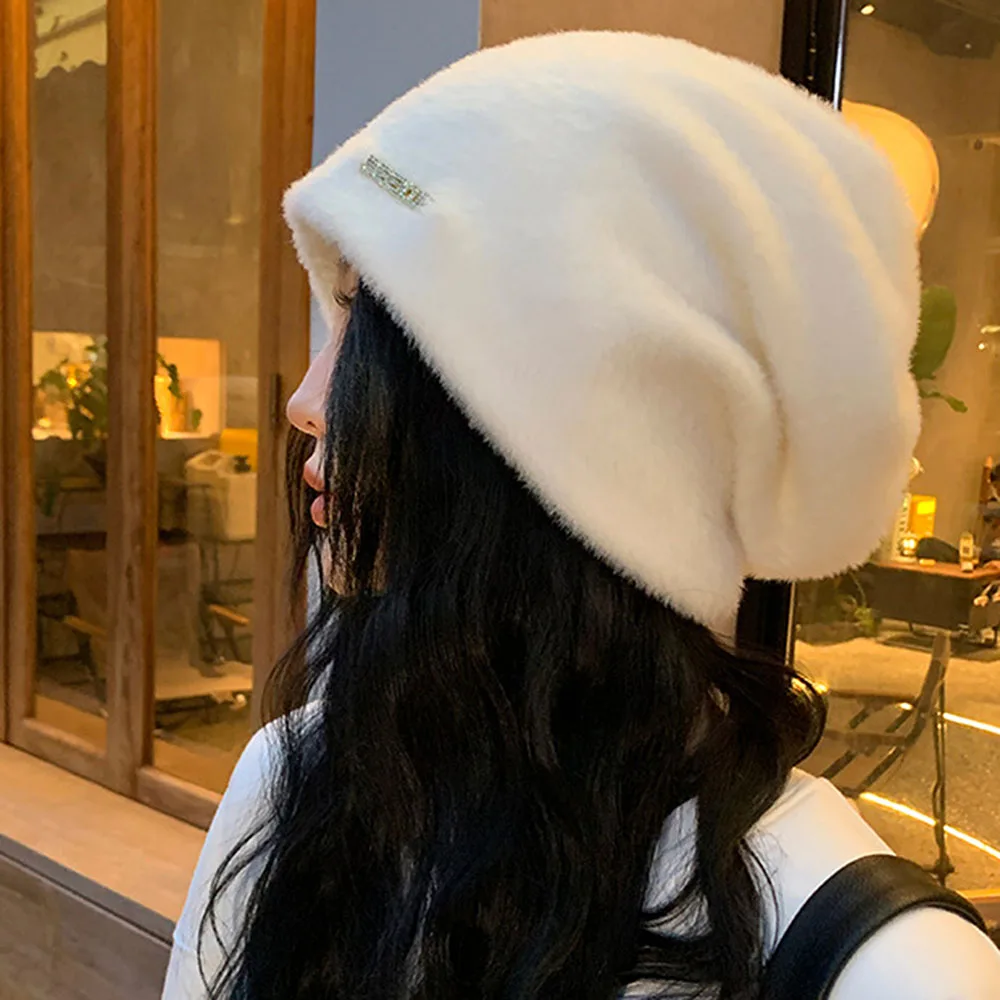 

Женская шерстяная эластичная Удобная утепленная шапка в форме купола для катания на лыжах и скейтборде