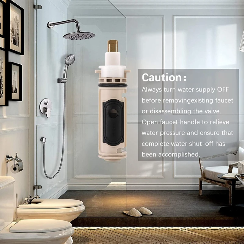 1222 сменный картридж для душевой кабины Moen с одной ручкой смесителя Posi-Temp комплект