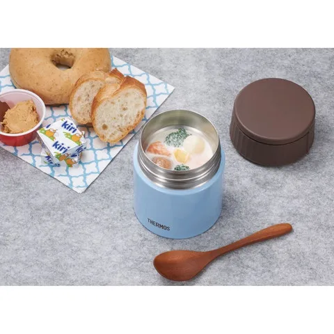 Термос для еды Thermos JBQ-400-AQ (0 4 литра) голубой | Дом и сад