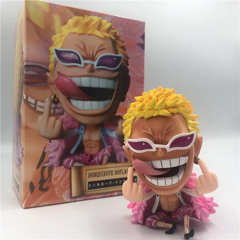 Фото Цельная штука Luffy Zoro Sanji Q забавные ПВХ Фигурки OP Ace нами и Робин Brook Chopper Usopp Hancock Sabo Doflamingo 10 см №4