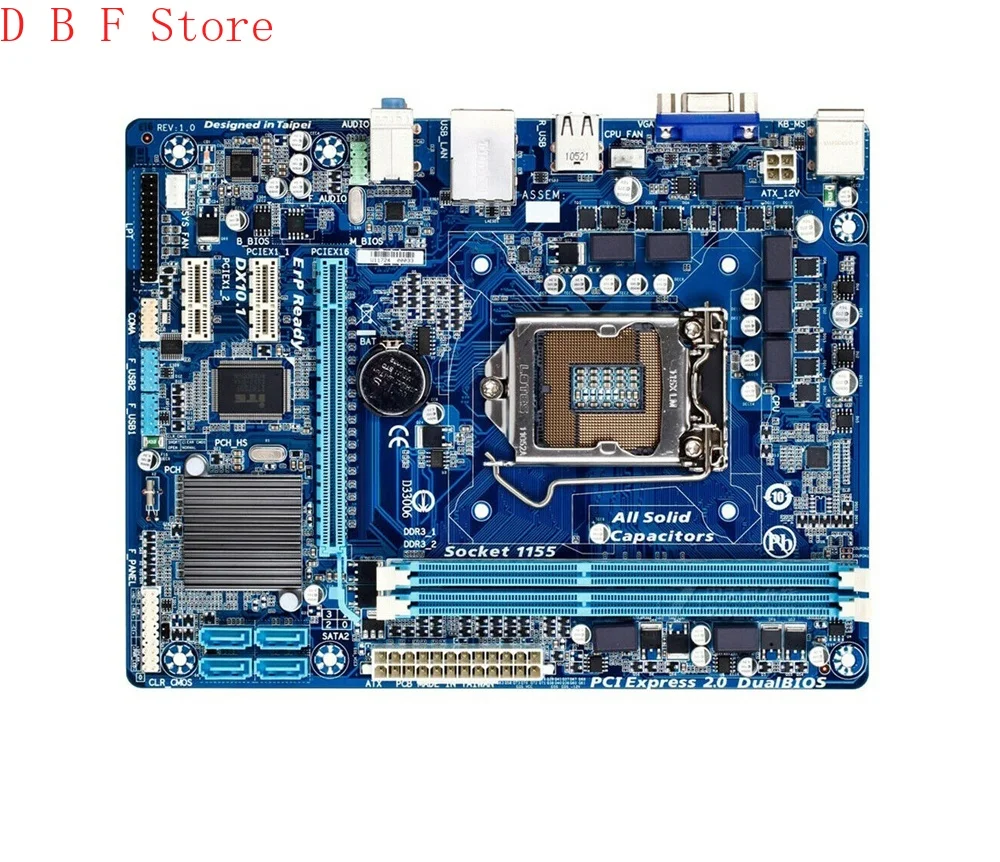 

Десктопная материнская плата для GIGABYTE GA-H61M-DS2 работает идеально