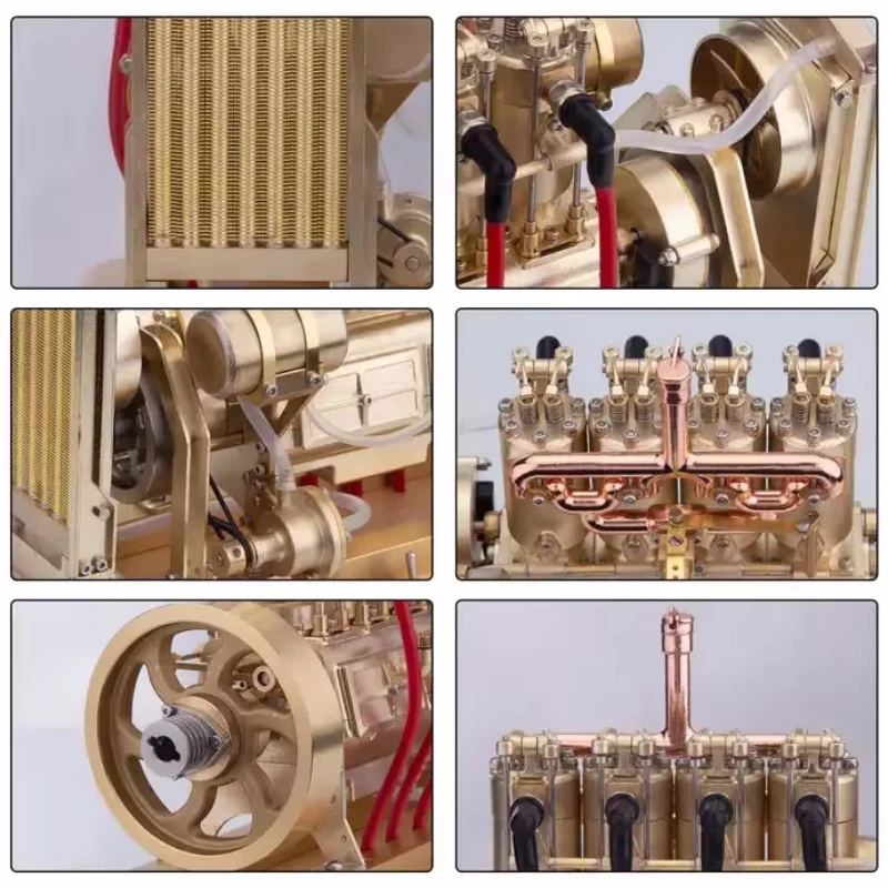 Механический бензиновый двигатель H75 12cc для моделирования