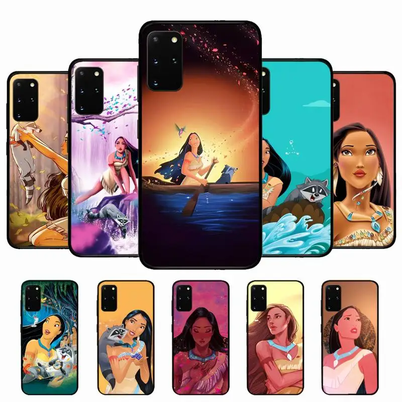 

Disney Pocahontas Phone Case for Samsung S10 21 20 9 8 plus lite S20 UlTRA 7edge