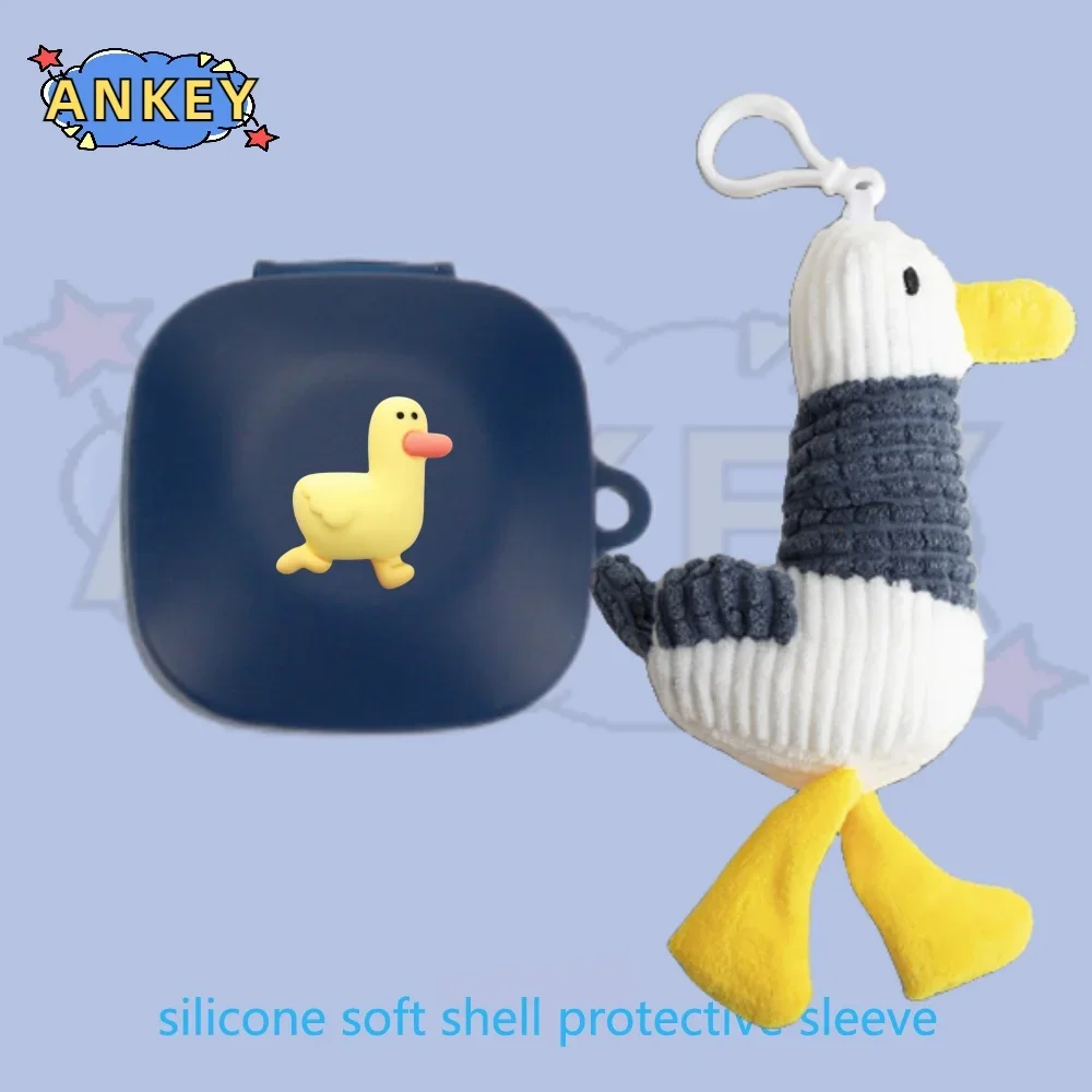 Силиконовый чехол для наушников Baseus WM01 Plus WM02 + прозрачные вкладыши