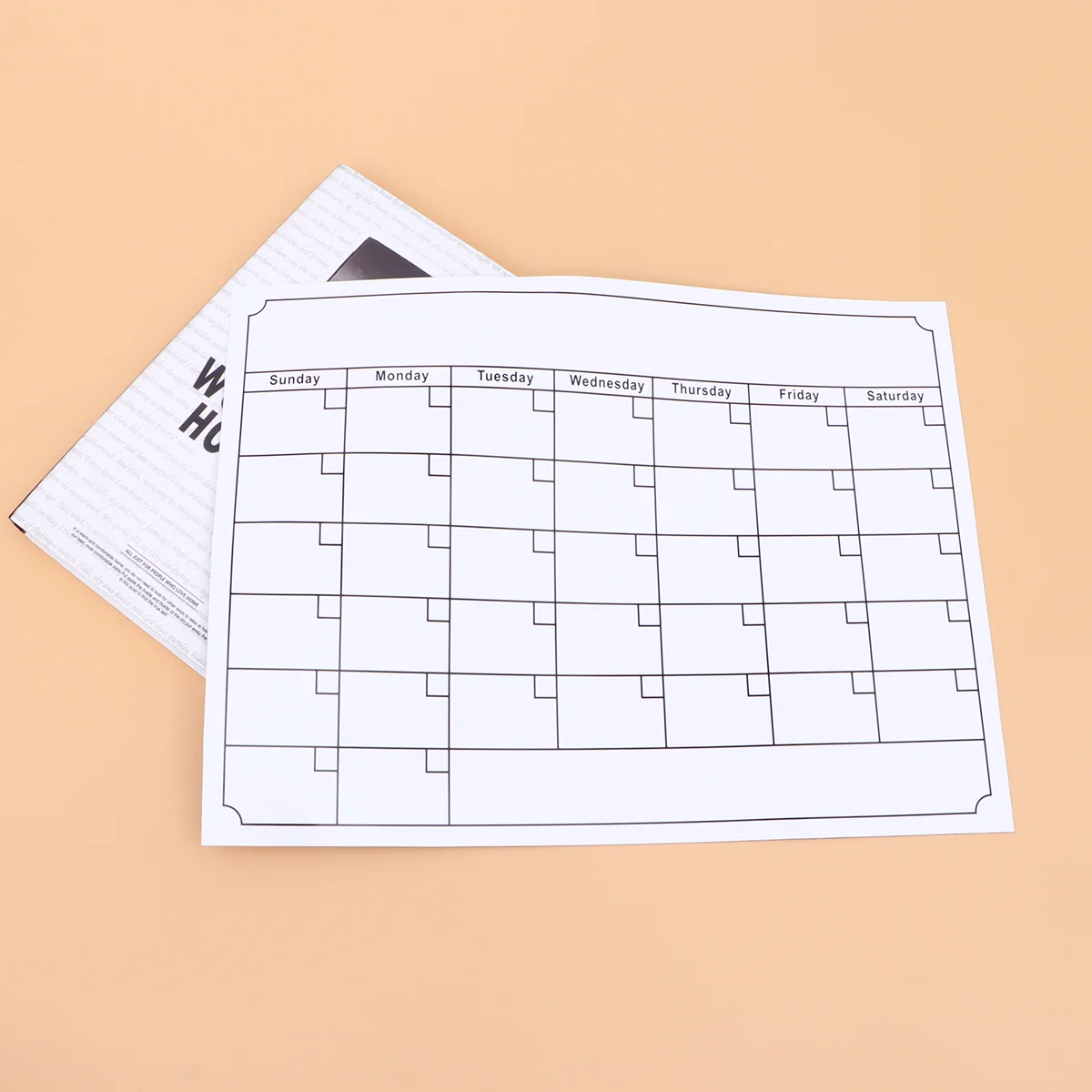 

Whiteboard Memo Flexible Weekly Plan Refrigerator Dry Erase Board Fridge