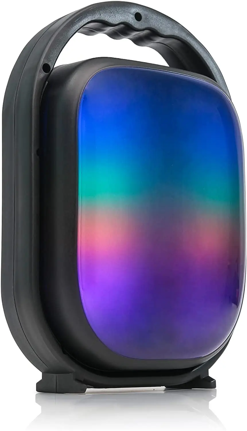 

HDMI Delightful 15W RMS Real Amplified Bluetooth Speaker with LED RGB, MP3, USB SD, P10 Pen Drive, FM Radio & HDMI Outputs.