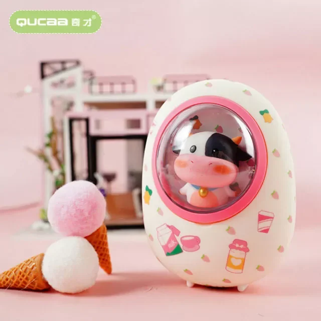 

2023New New Gift Cute Space Capsule Hamster Hand Warmer and Power Bank Dual-Use 2-in-1 4-Speed Temperature Controlled Breathing