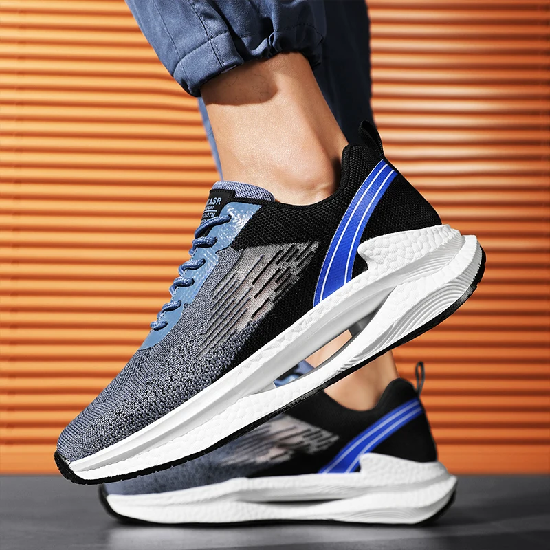 39-44 Breathable Men's Casual Sneakers Comfortable Adult Teenagers Outdoor Running Shoes Walking Shoes School Sports Shoes