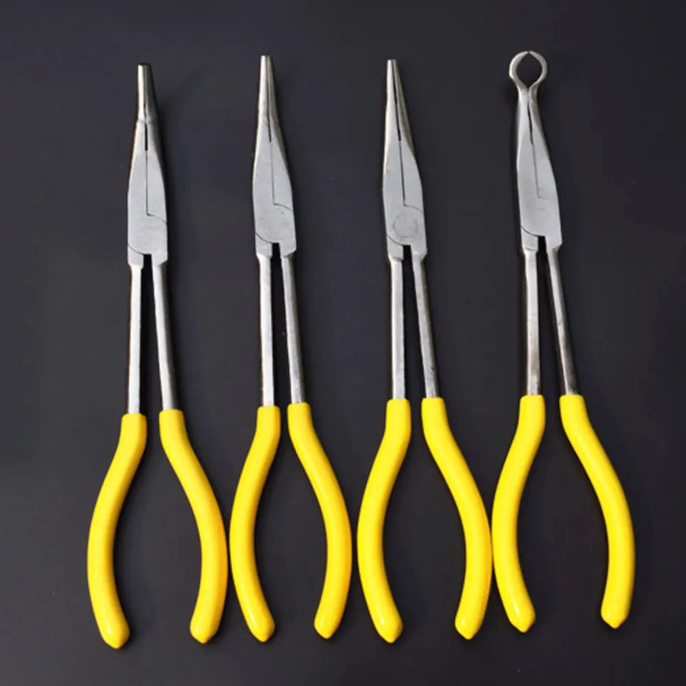 Инструмент для снятия провода свечей зажигания автомобиля плоскогубцы с длинным