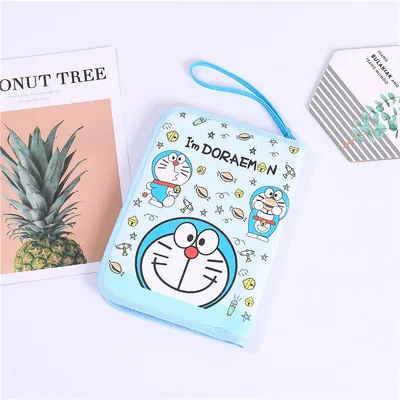 

Doraemon Anpanman Sumikko Gurashi Kimetsu no Yaiba Anime Passport Wallets Cartoon HandBag Storage Bag Travel Gift