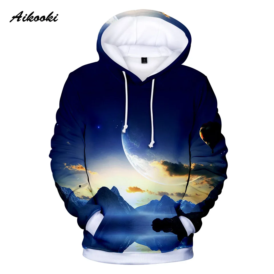 

Space Galaxy 3D Sweatshirts Men/Women Hoodies With Hat Printed Stars Nebula Spring Autumn Fashion Loose Galaxy 3D Hoody Clothes