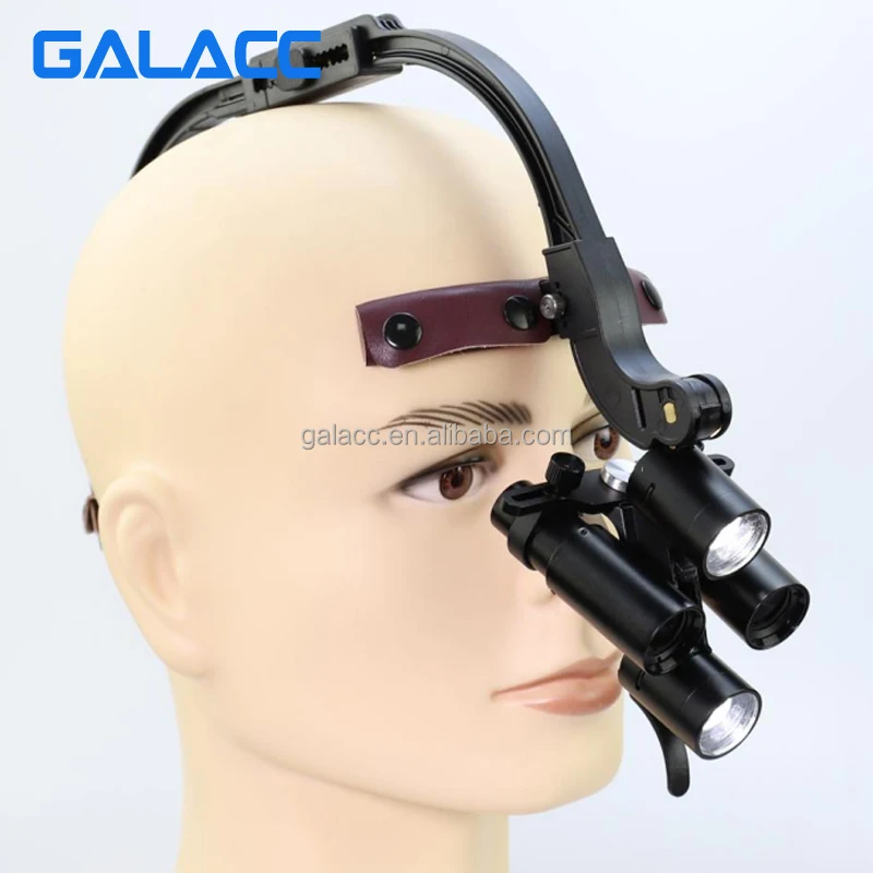 Высокое качество 6x лупы медицинская хирургическая лупа с фарами медицинские