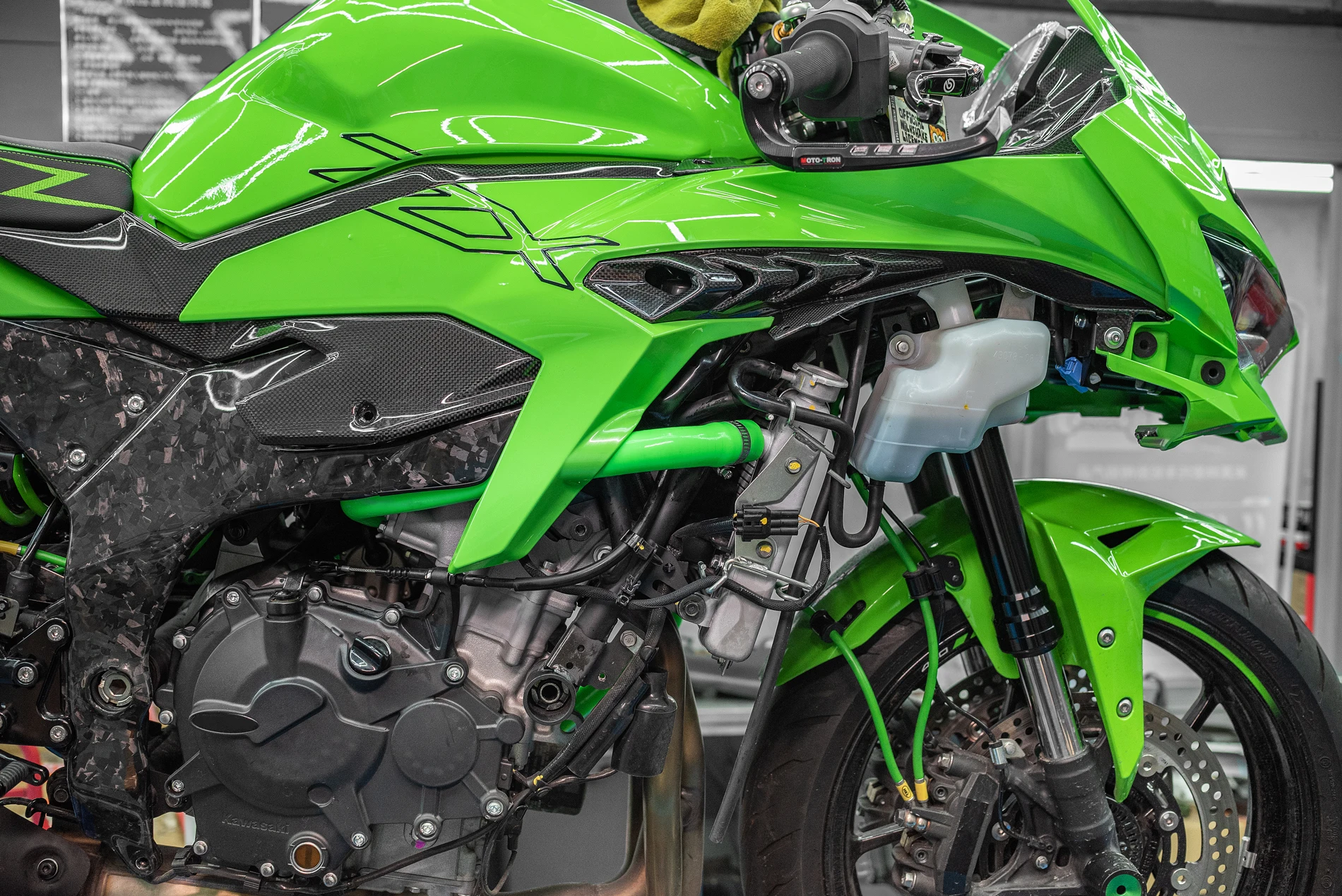 Гибкий шланг радиатора для Kawasaki ZX-4R 4RR 2023-2024 аксессуары мотоциклов