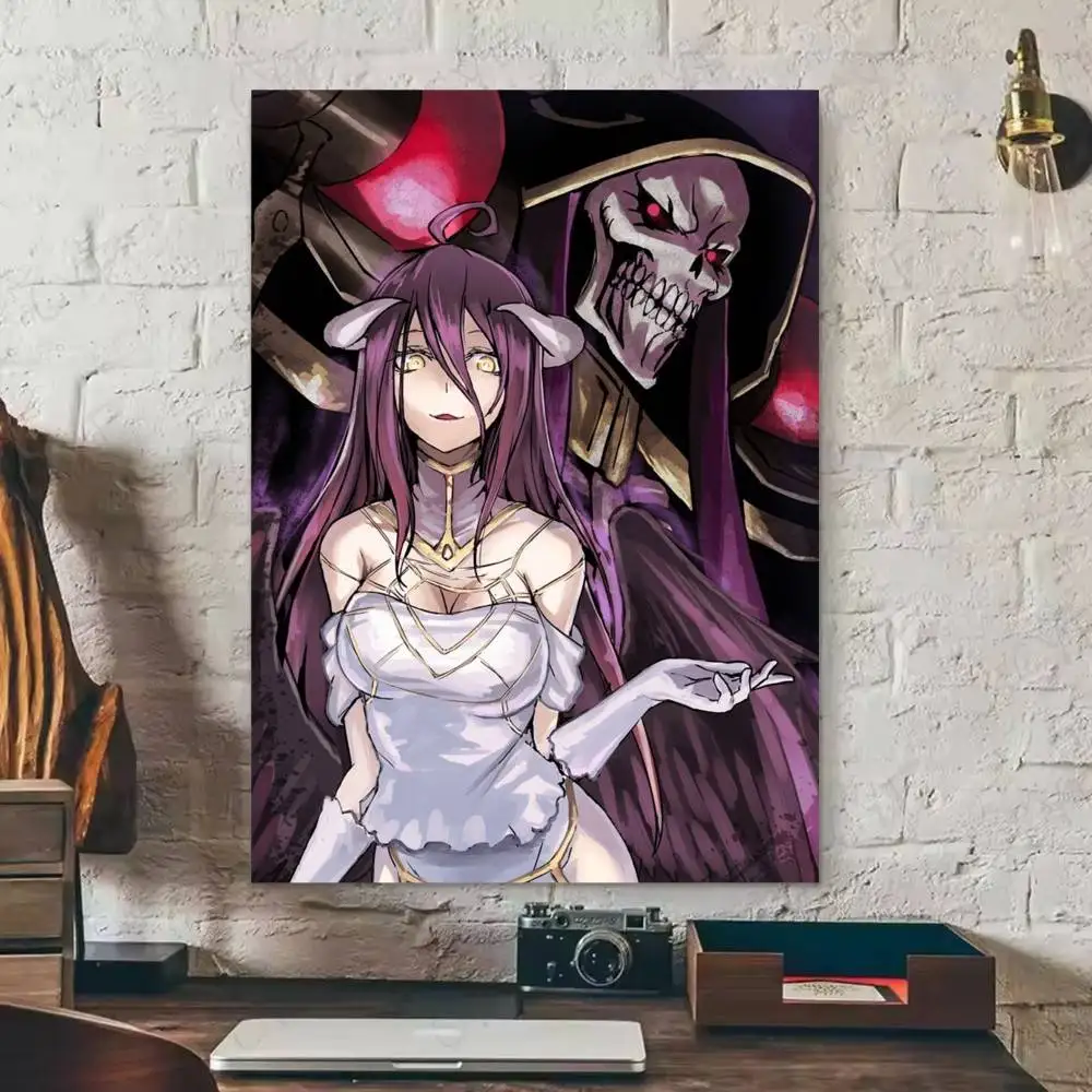 Постер с изображением персонажа из аниме Overlord, водонепроницаемая HD-наклейка на стену, самоклеящаяся, с принтом (art.: 3920db8de0e69) - 3920db8de0e69