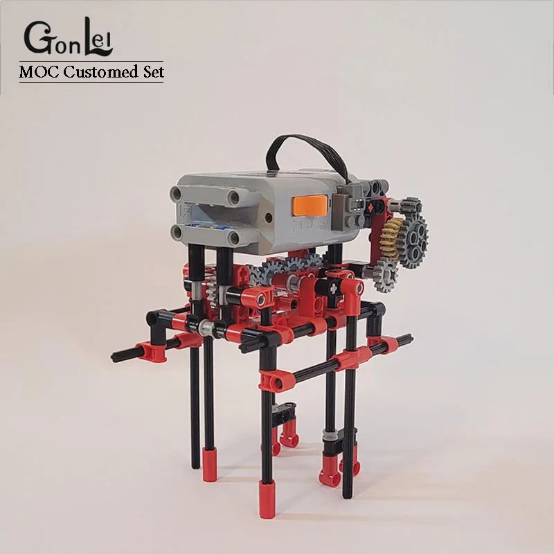 Техническая модель робота-ходунки с длинными ногами конструктор MOC механические