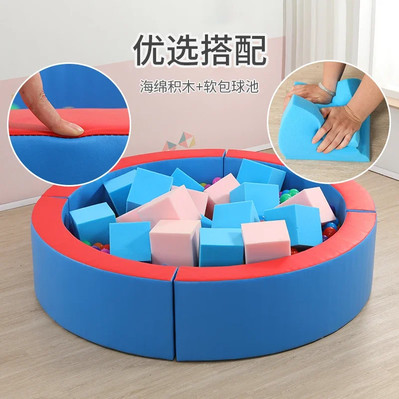 Маленький бог детская горка детский домашний большой замок для детского сада