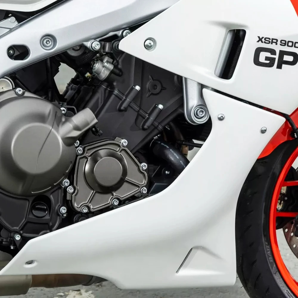 Фото Для XSR900GP XSR900 GP 2024 2025 новые аксессуары для мотоциклов, обтекатель двигателя, защита шасси, защита выхлопной системы, защитный чехол №3