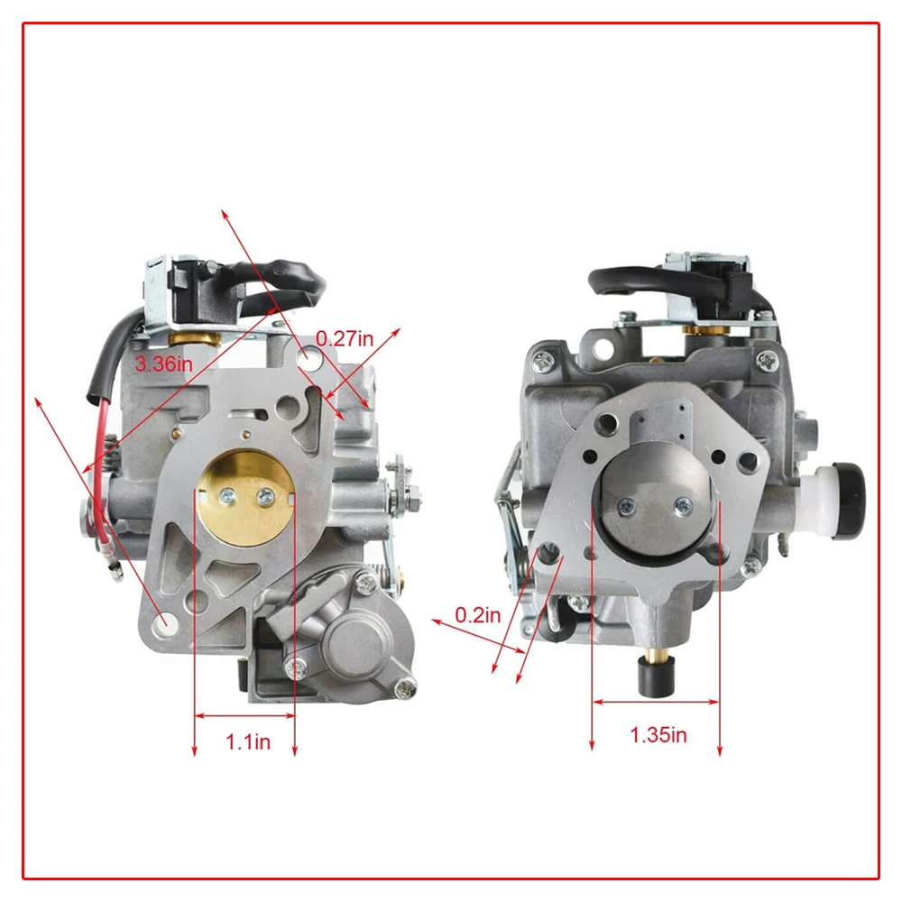 

Сменный карбюратор для KOHLER 2485334-S 2485393-S с прокладками подходит для двигателя CH20 CH22 CH25 CH26 CH730 CH740 18HP-25HP