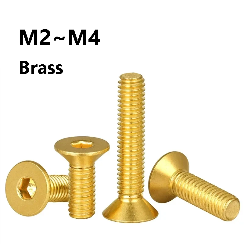 

Латунные болты M2 M2.5 M3 M4