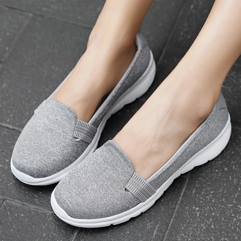 Women Casual Loafers Lightweight Women Slip-on Ballerines Flats Soft Comfortable Mother  Nursing Shoes Loafers Non-slip