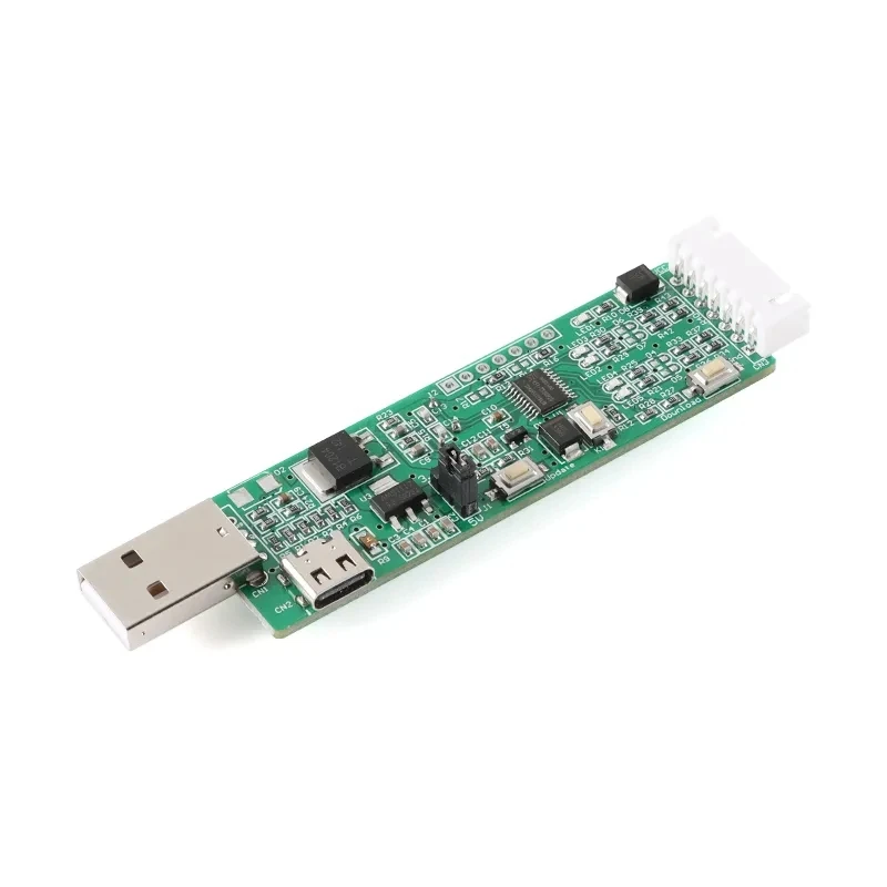 

STC8H USB to 2 groups of serial port module,STC8H8K64U debugger