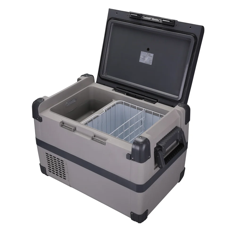

EVERCOOL camping fridge portable refrigerator for car 12v/24v refrigerated dc ac compress car freezer